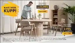 Fagmøbler Nigel spisestol, NOK 2995 tilbud