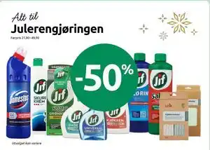 Joker Julerengjøringen tilbud