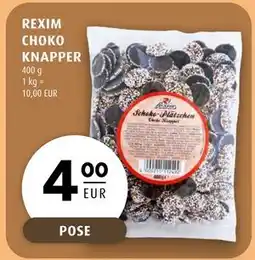 Scandinavian Park REXIM CHOKO KNAPPER, EUR 4 tilbud