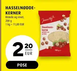 Scandinavian Park HASSELNØDDEKERNER, EUR 2.2 tilbud