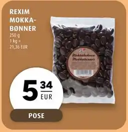 Scandinavian Park REXIM MOKKABØNNER, EUR 5.34 tilbud