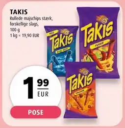 Scandinavian Park TAKIS, EUR 1.99 tilbud