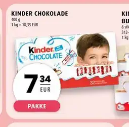 Scandinavian Park KINDER CHOKOLADE, EUR 7.34 tilbud