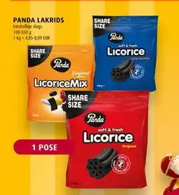 Scandinavian Park PANDA LAKRIDS, EUR 2.67 tilbud