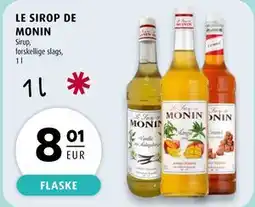 Scandinavian Park LE SIROP DE MONIN, EUR 8.01 tilbud