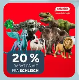 Scandinavian Park 20% RABAT PÅ ALT FRA SCHLEICH tilbud