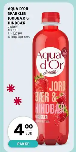 Scandinavian Park AQUA D’OR SPARKLES JORDBÆR & HINDBÆR, EUR 4 tilbud