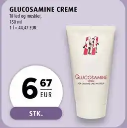 Scandinavian Park GLUCOSAMINE CREME, EUR 6.67 tilbud