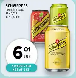 Scandinavian Park SCHWEPPES, EUR 6.01 tilbud