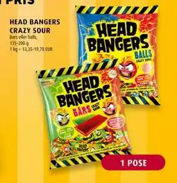Scandinavian Park HEAD BANGERS CRAZY SOUR, EUR 2.67 tilbud