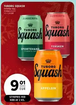 Scandinavian Park TUBORG SQUASH, EUR 9.01 tilbud