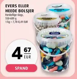 Scandinavian Park EVERS ELLER HEEDE BOLSJER, EUR 4.67 tilbud