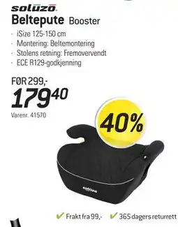 Thansen Beltepute, NOK 179.4 tilbud