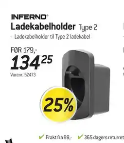 Thansen Ladekabelholder, NOK 134.25 tilbud