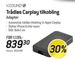 Thansen Trådløs Carplay tilkobling, NOK 839.3 tilbud