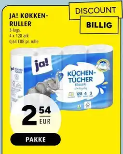 Scandinavian Park JA! KØKKENRULLER, EUR 2.54 tilbud