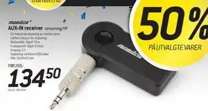 Thansen AUX-IN receiver, NOK 134.5 tilbud