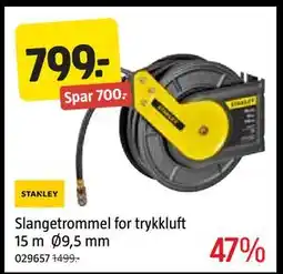 Jula Slangetrommel for trykkluft 15 m Ø9,5 mm, NOK 799 tilbud