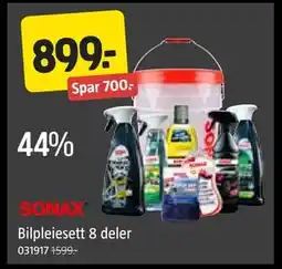 Jula Bilpleiesett 8 deler, NOK 899 tilbud
