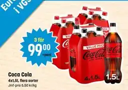 Eurocash Coca Cola, SEK 99 tilbud