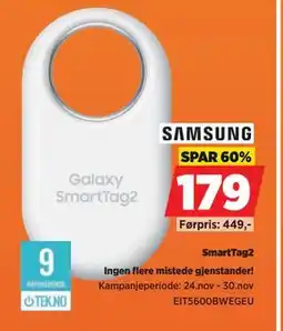 POWER SmartTag2, NOK 179 tilbud