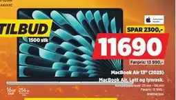 POWER MacBook Air 13 (2025), NOK 11690 tilbud