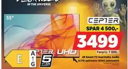 POWER 4K Smart-TV med Dolby Audio, NOK 3499 tilbud