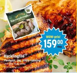 Eurocash Kycklingfilé, SEK 159 tilbud