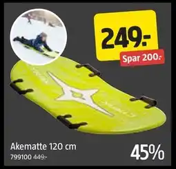 Jula Akematte 120 cm, NOK 249 tilbud