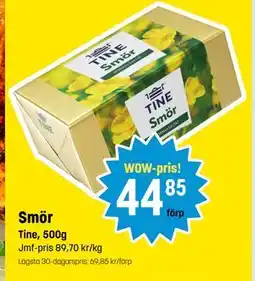 Eurocash Smör, SEK 44.85 tilbud