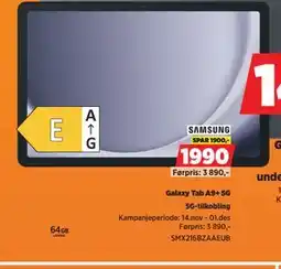 POWER Galaxy Tab A9+ 5G, NOK 1990 tilbud