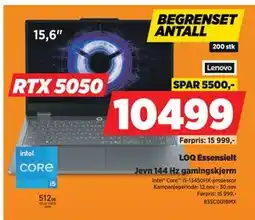 POWER LOQ Essensielt, NOK 10499 tilbud