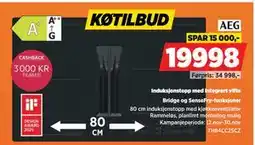 POWER Induksjonstopp med integrert vifte, NOK 19998 tilbud