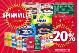 Coop Extra Alkoholfritt øl tilbud