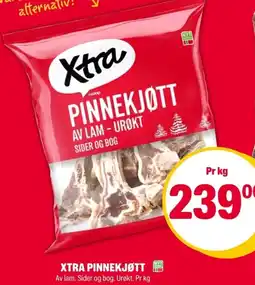Coop Extra Xtra pinnekjøtt tilbud