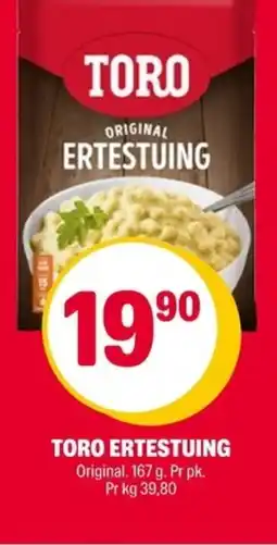 Coop Extra Toro ertestuing tilbud