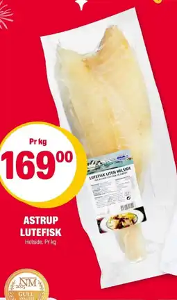 Coop Extra Astrup lutefisk tilbud