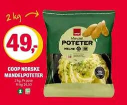 Coop Extra Coop norske mandelpoteter tilbud