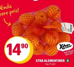 Coop Extra Xtra klementiner tilbud