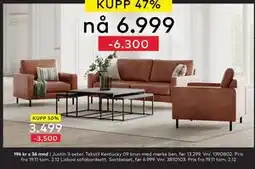 Skeidar Lisboa sofabordsett, NOK 3499 tilbud