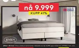 Skeidar Glow jubileum kontinental, NOK 9999 tilbud