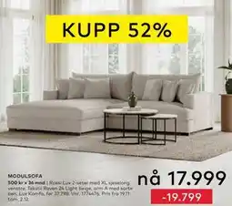 Skeidar Rossi Lux 2-seter, NOK 17999 tilbud