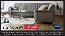 Skeidar Stressless Flora M/tre. 25/25, NOK 46499 tilbud