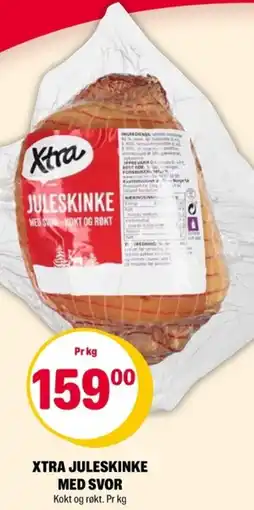 Coop Extra Xtra juleskinke med svor tilbud