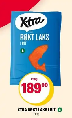 Coop Extra Xtra røkt laksi bit tilbud