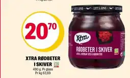 Coop Extra Xtra rødbete iskiver tilbud