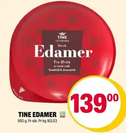 Coop Extra Tine edamer tilbud