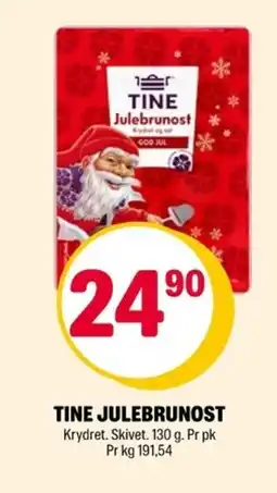 Coop Extra Tine julebrunost tilbud