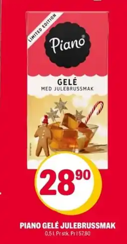 Coop Extra Piano gelé julebrussmak tilbud
