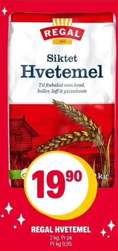 Coop Extra Regal hvetemel tilbud